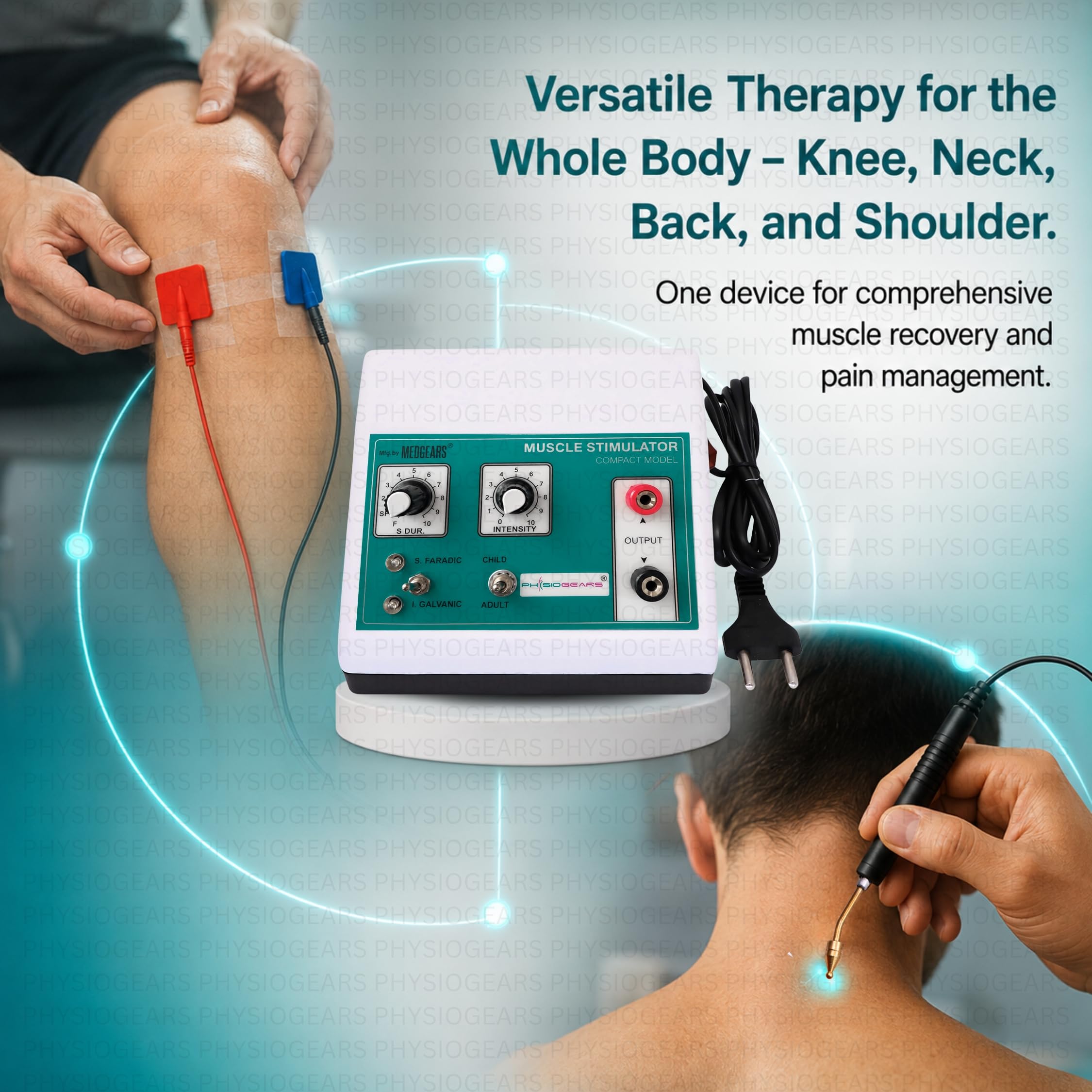 Physiogears electrical Muscle stimulator Muscle stimulator for weight loss electronic Muscle exerciser 4