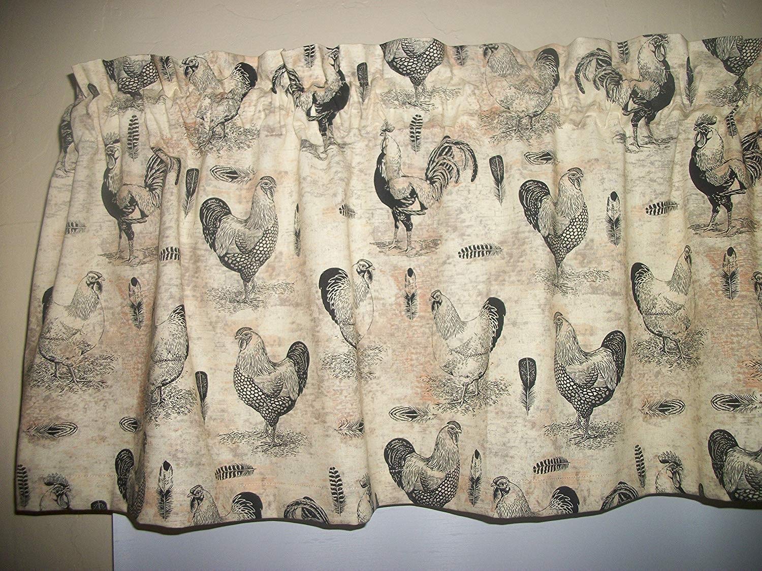 French Country Rooster Curtains Curtains & Drapes 2023
