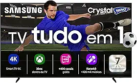 Samsung Smart TV 55' Crystal UHD 4K U8600F 2025