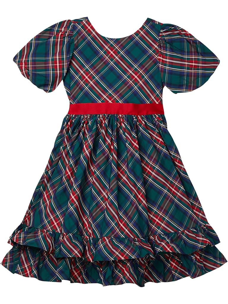 Multi Janie and Jack Family Plaid Dress (Toddler/Little Kids/Big Kids)