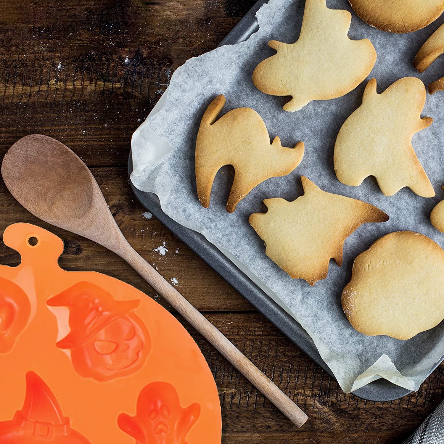 Stampo in Silicone Halloween Zucca Stampo per Torta