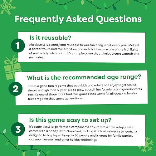 Miniatura 8 de Juego de bingo de Navidad para niños adultos y grupos grandes - 30 jugadores - Tarjetas de bingo navideñas de invierno para actividades en el hogar