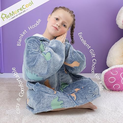 Miniatura 8 de MeMoreCool Manta con capucha para niños, manta con capucha para niños, cómoda manta con capucha, manta para niños pequeños con capucha