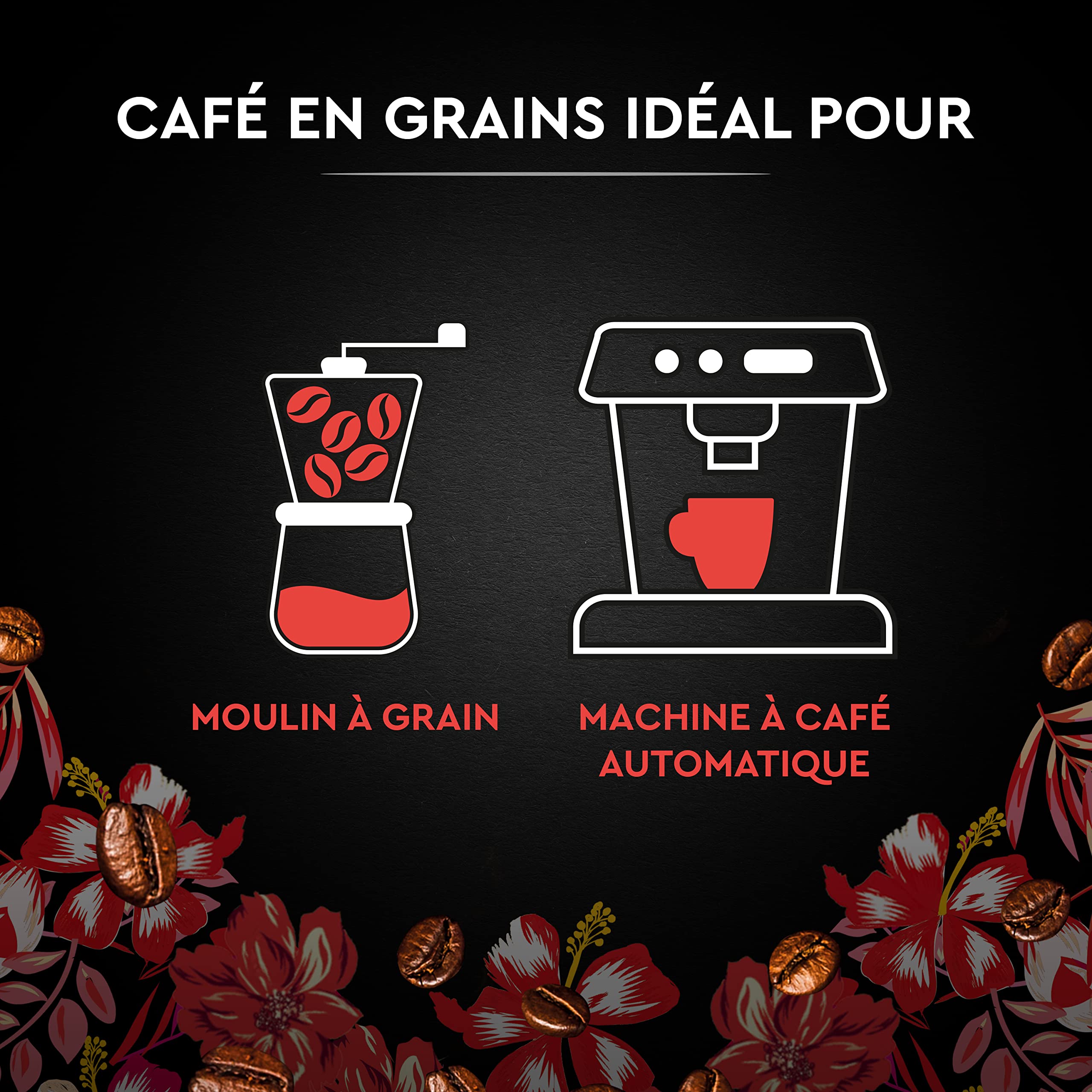 Carte Noire - Grains bio Honduras - Paquet de 1 kg