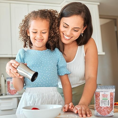 Miniatura 4 de Sal rosa del Himalaya gourmet premium, grano grueso, bolsa de 1 libra