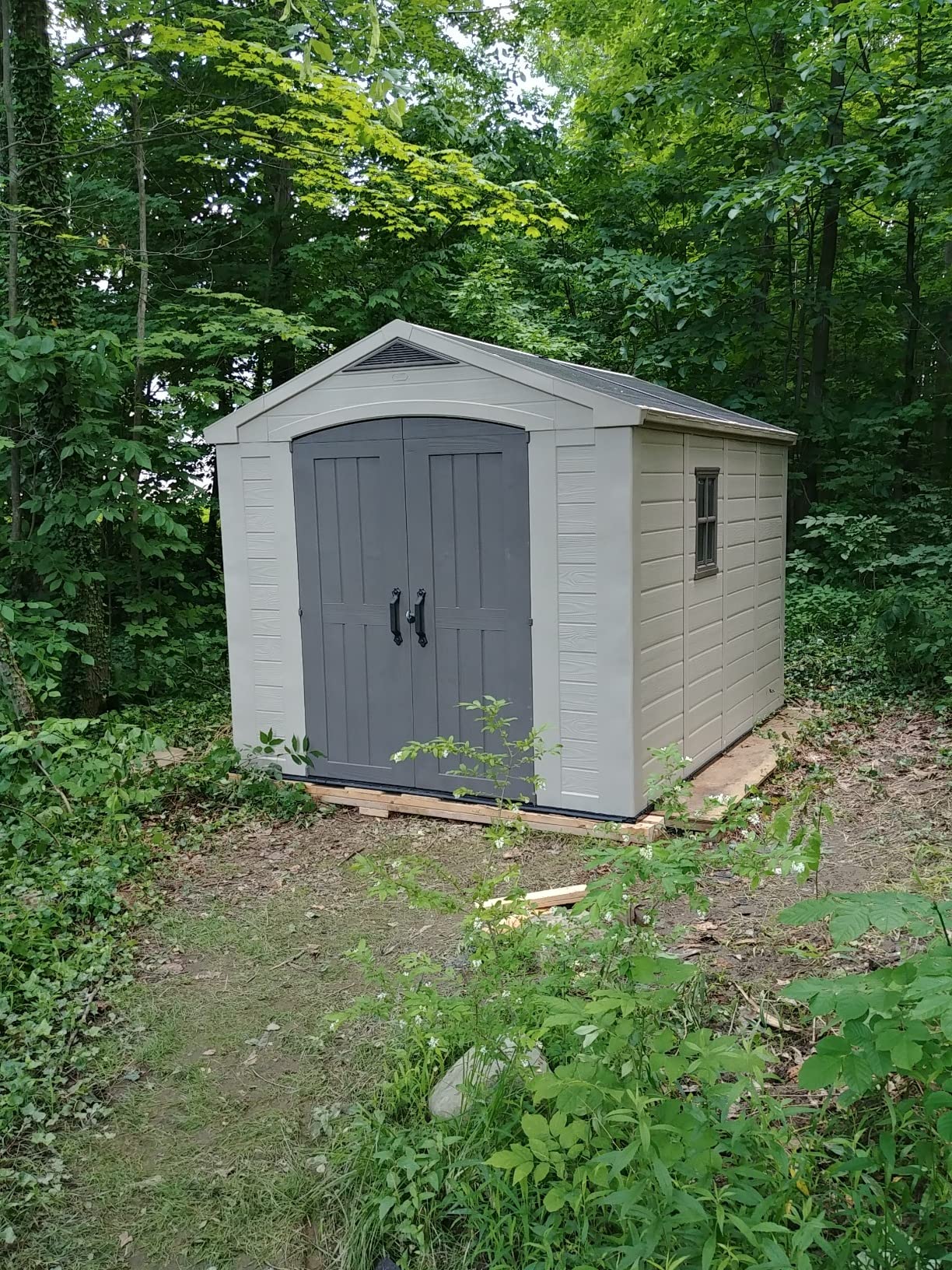 89/mo Finance Keter Factor Large 8 x 11 ft. Resin Outdoor Yard