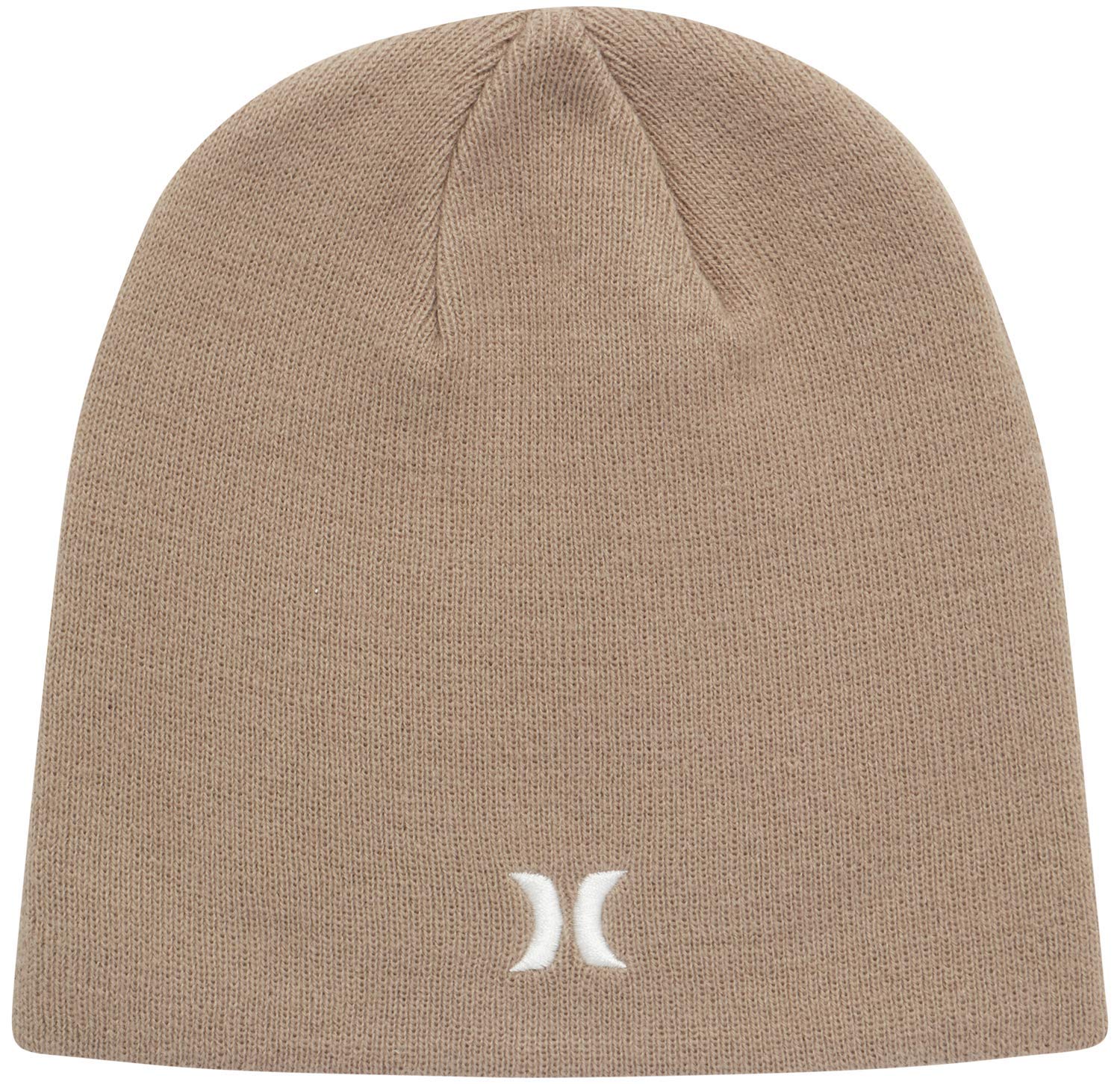 Mens Icon Staples Beanie - Lightweight Classic Loose Knitted Hat for Men
