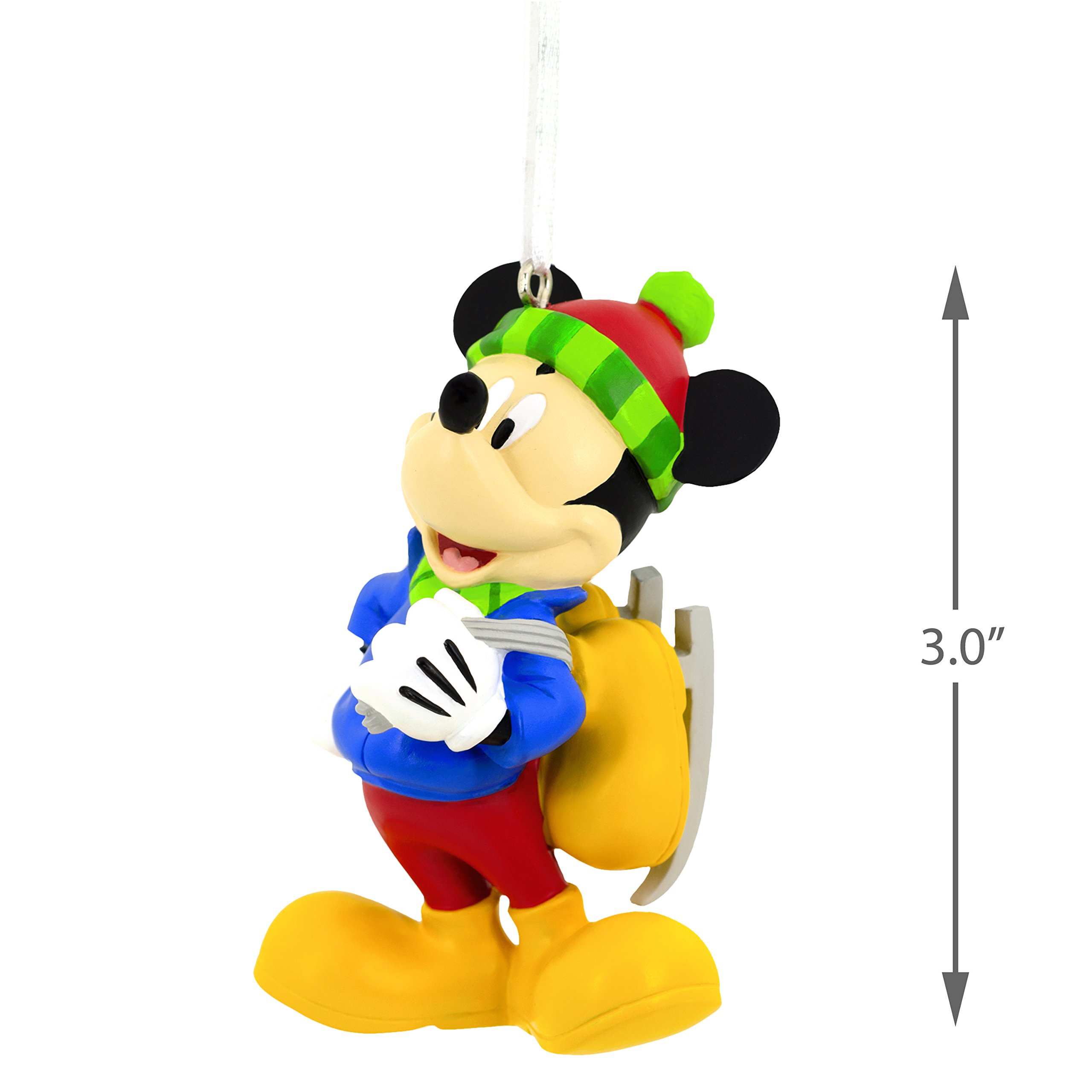 Amazon.com: Hallmark Disney Mickey Mouse Skating Christmas