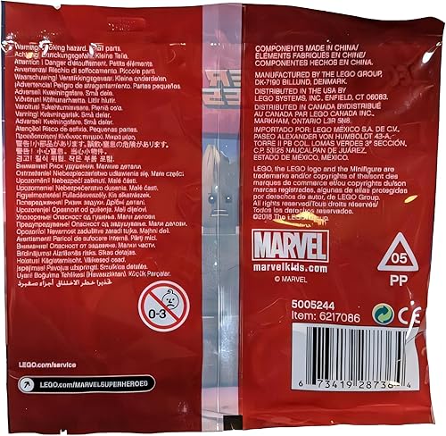 Miniatura 2 de Lego Marvel Avengers Infinity War Teen Groot Llavero Polybag Nuevo, Marrón