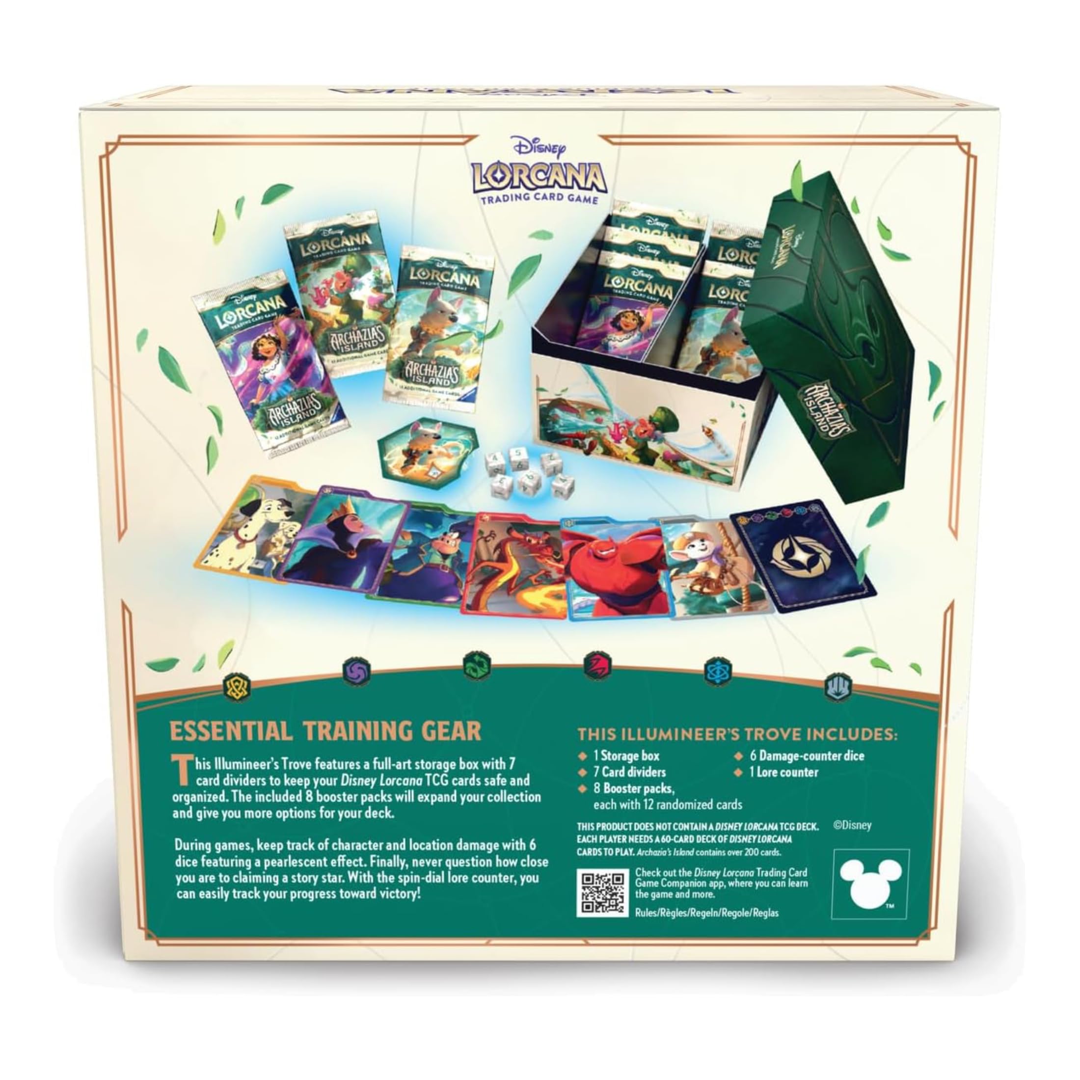 Ravensburger - Disney Lorcana TCG Set 7: Illumineers Trove | Giochi Di Carte Per Adulti E Bambini Con Carte Disney Lorcana | Giochi Bambini 8 Anni In Su Collezionabili | Regalo Bambino 8 Anni