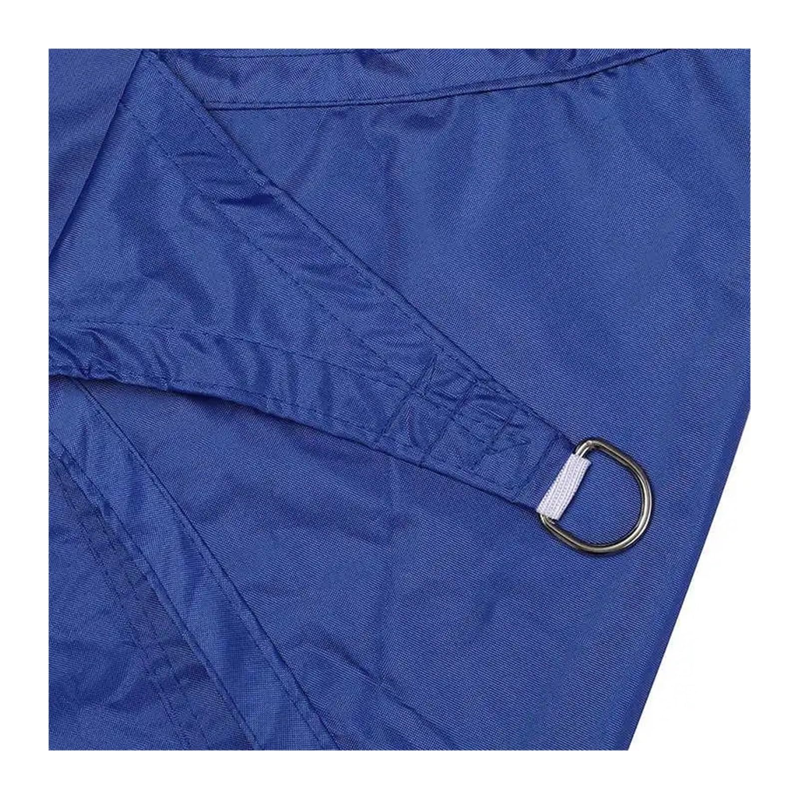 Voile d'ombrage 5x5x7.1m triangulaire pour sublimer vos repas sur la terrasse et la piscine