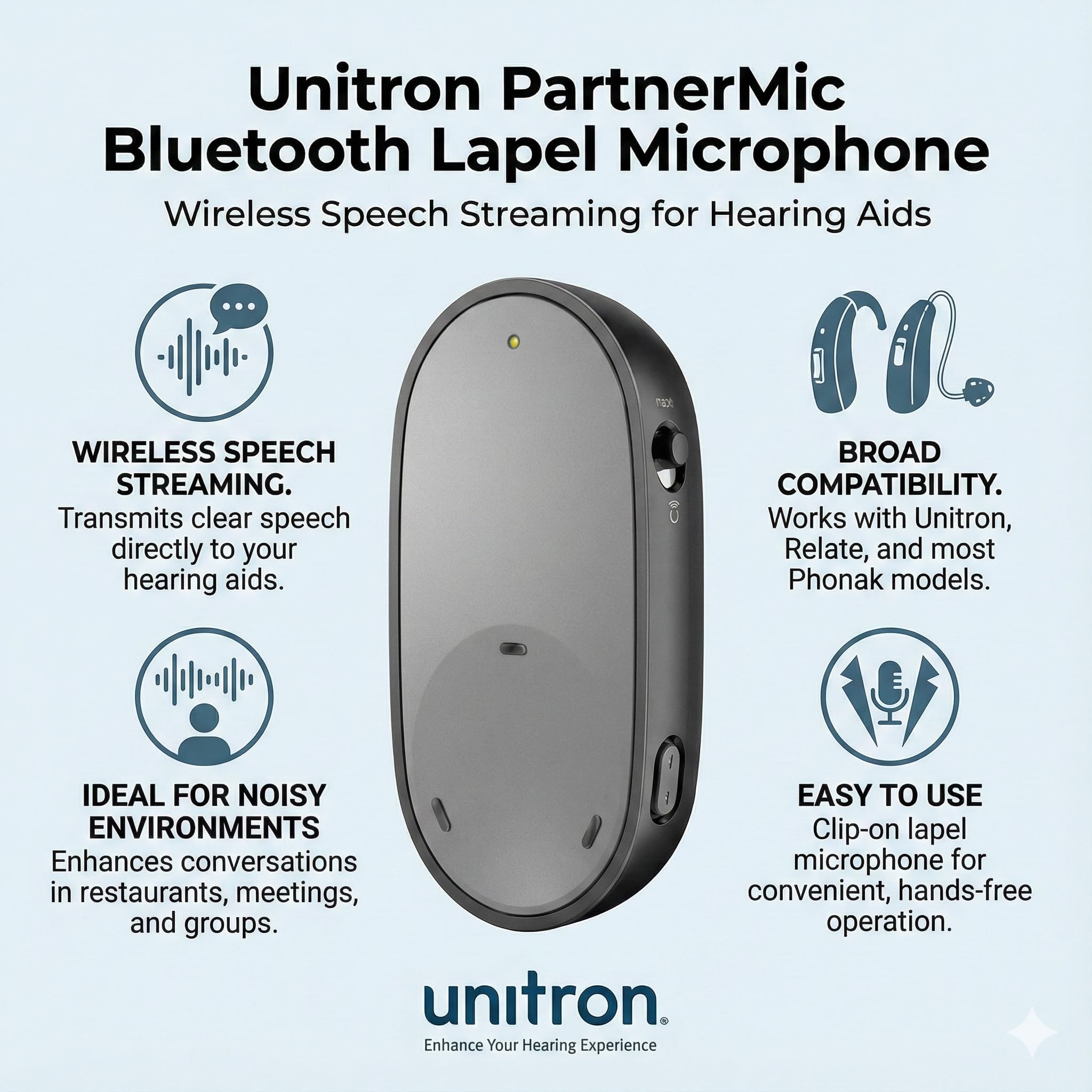 Amazon.com: Phonak Marvel PartnerMic : Health & Household