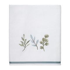 Avanti Linens - Bath Towel Soft Absorbent Cotton Towel Fall Inspired Bathroom Decor Ombre Leaves Collection