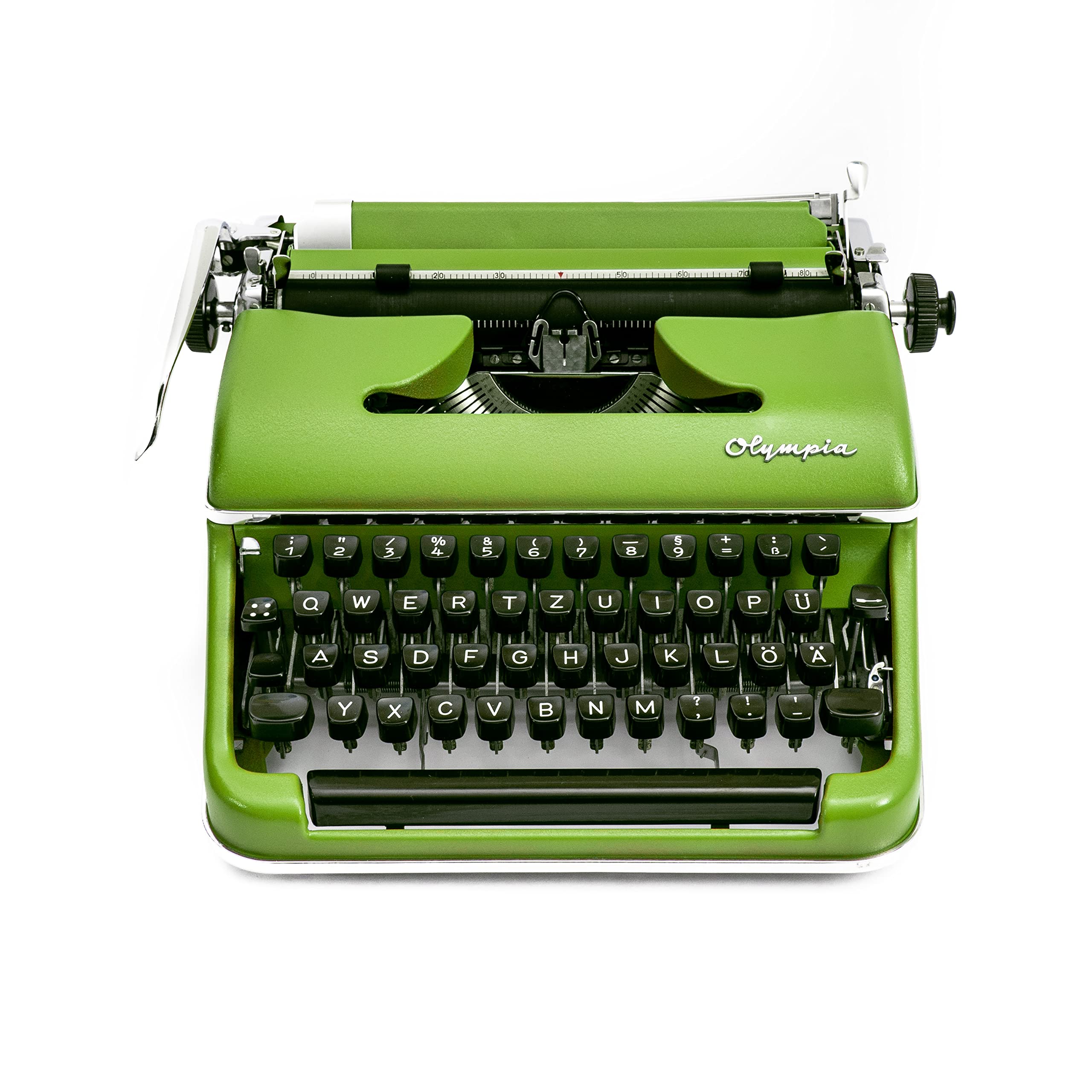 Generisch Grüne Schreibmaschine Vintage - voll funktionsfähige Schreibmaschine, restauriert und mit neuem Farbband