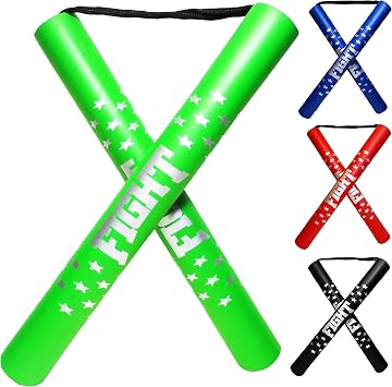 Safe Foam Rubber Stick for Training with Cord for Kids & Beginners