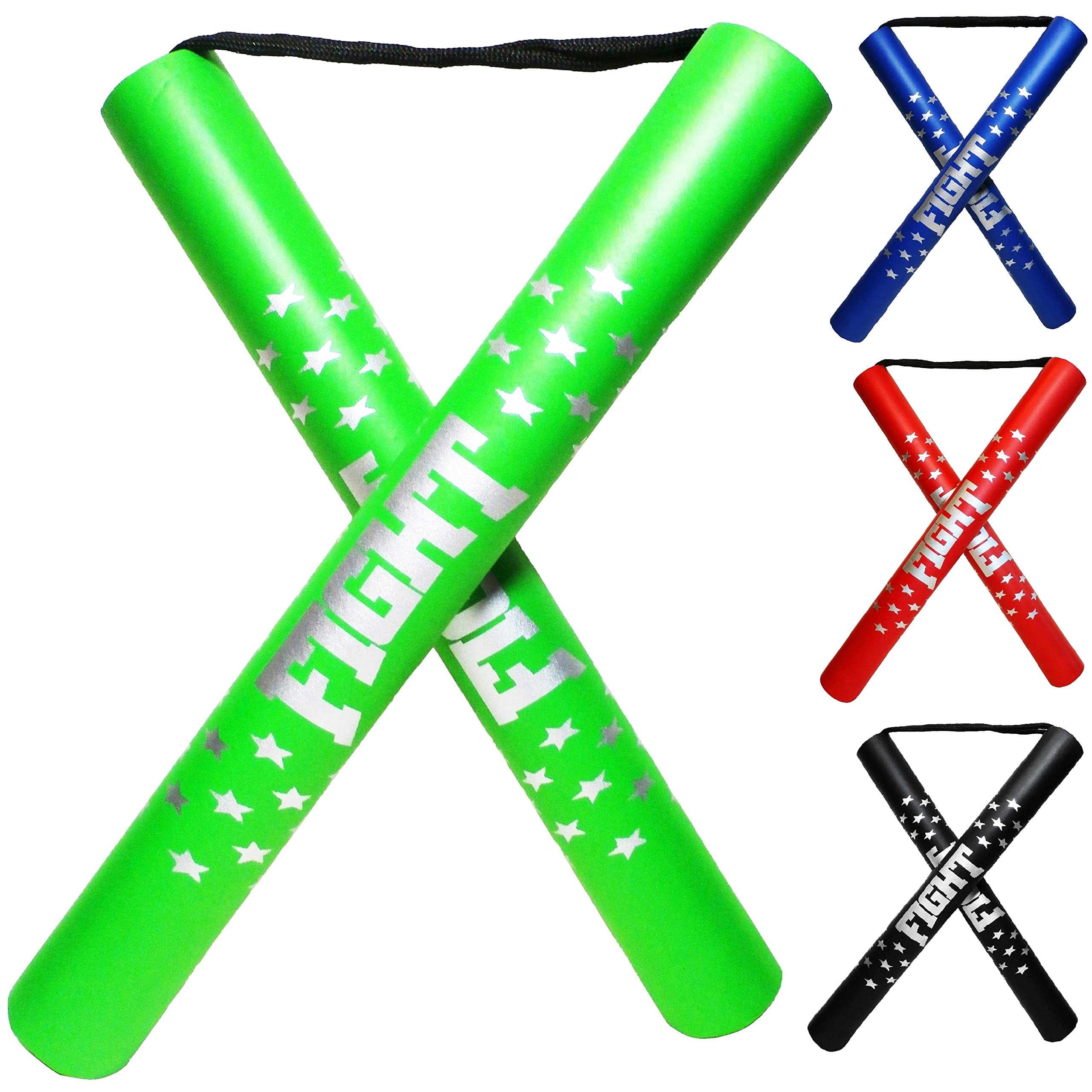 Safe Foam Rubber Stick for Training with Cord for Kids & Beginners