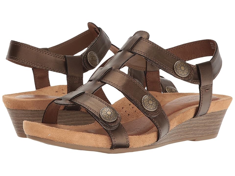 

Rockport Cobb Hill Collection Cobb Hill Harper (Bronze Leather) Women's Wedge Shoes