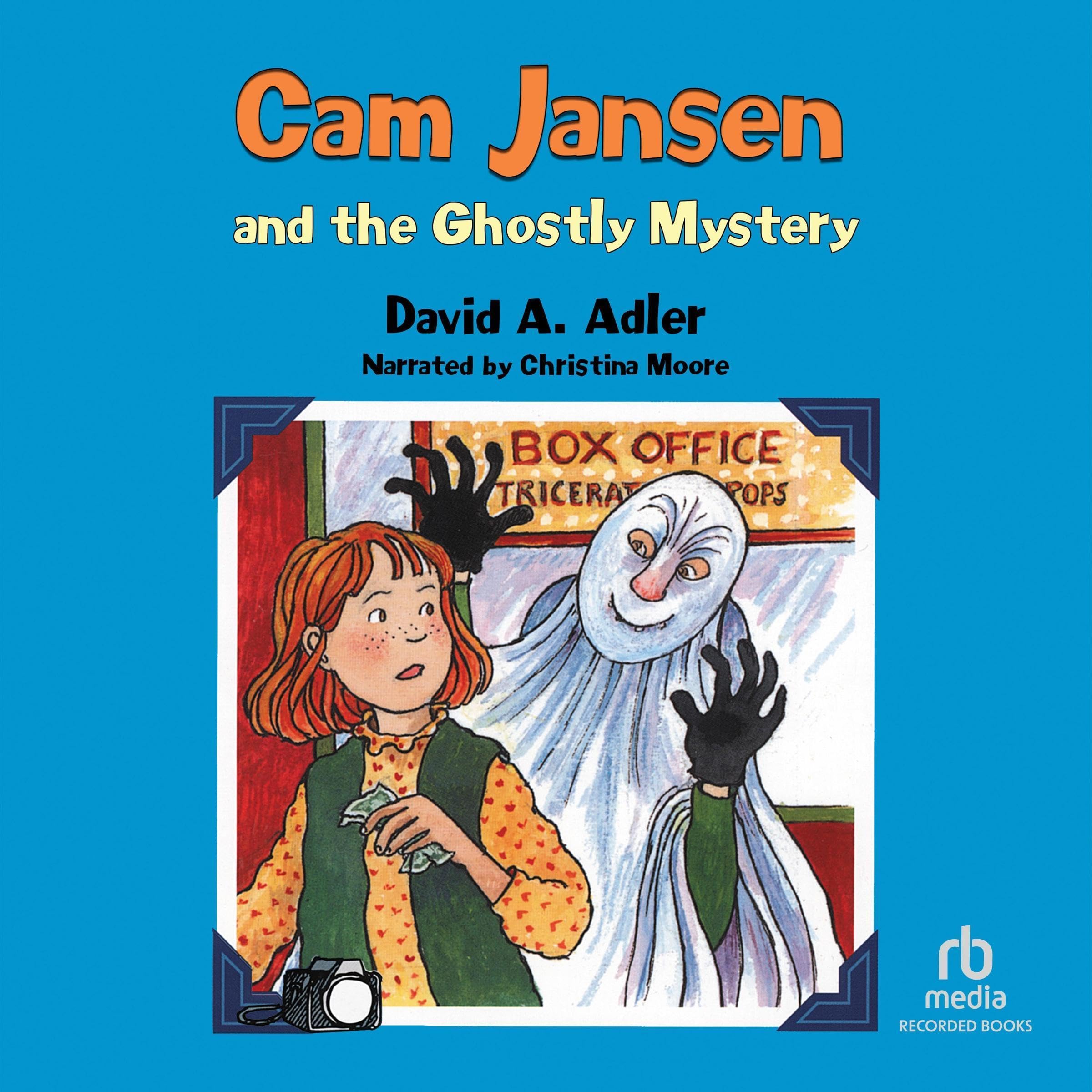 Cover art for Cam Jansen: The Ghostly Mystery #16