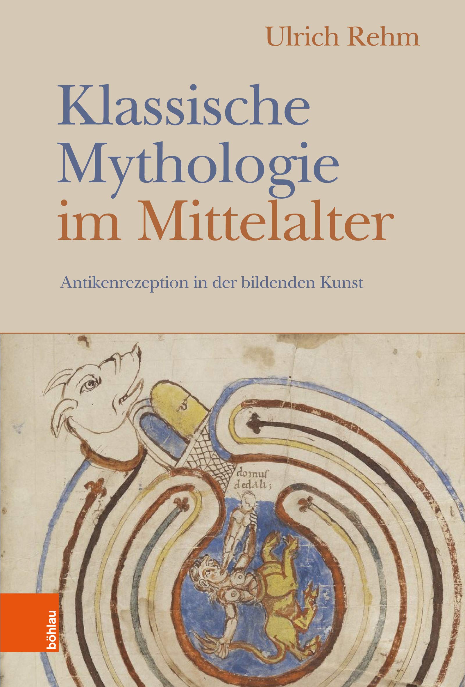 Mythologie classique au Moyen Âge : livre d'art sur la réception de l'Antiquité en allemand