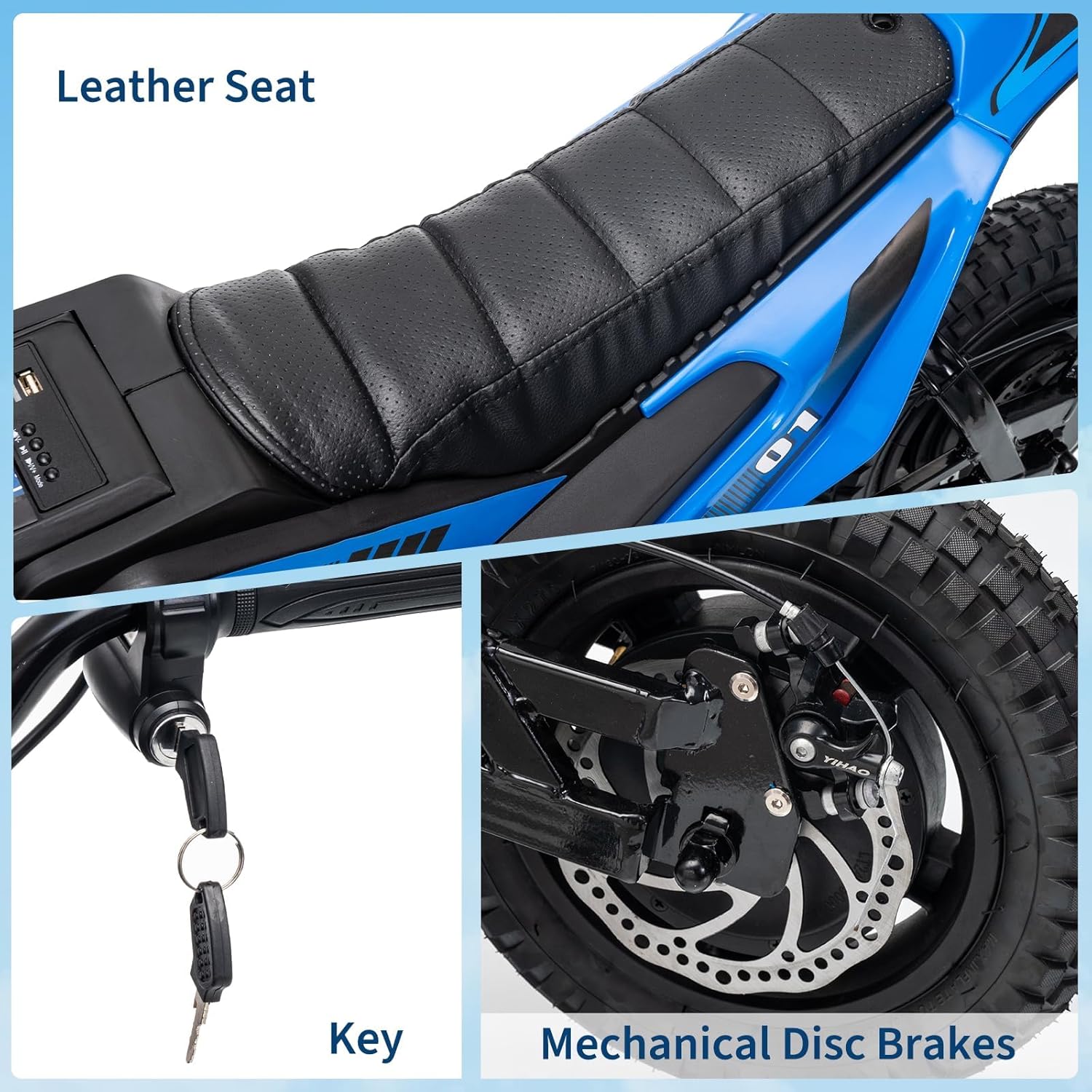 24v kids electric dirt bike, 350w motorcycle with 13.67 mph max speed & 12-mile range,rear wheel suspension, twist grip throttle, rubber tires