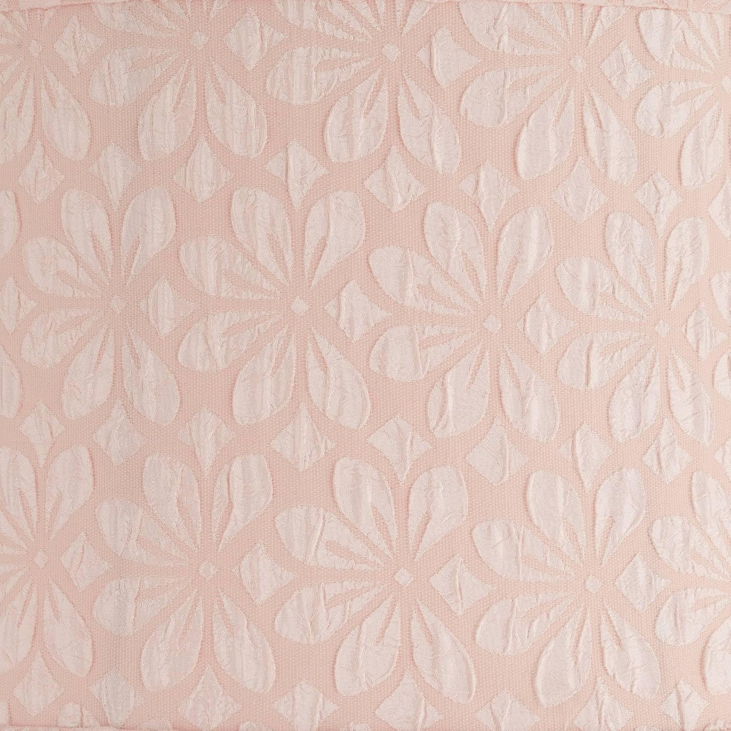 13" Top x 14" Bottom x 10" High x 10" Slant Print Lamp Shade Replacement Large Seno Pink Drum Round Tapered Modern Fabric Pattern Flower Softback Washer Harp Finial - Springcrest