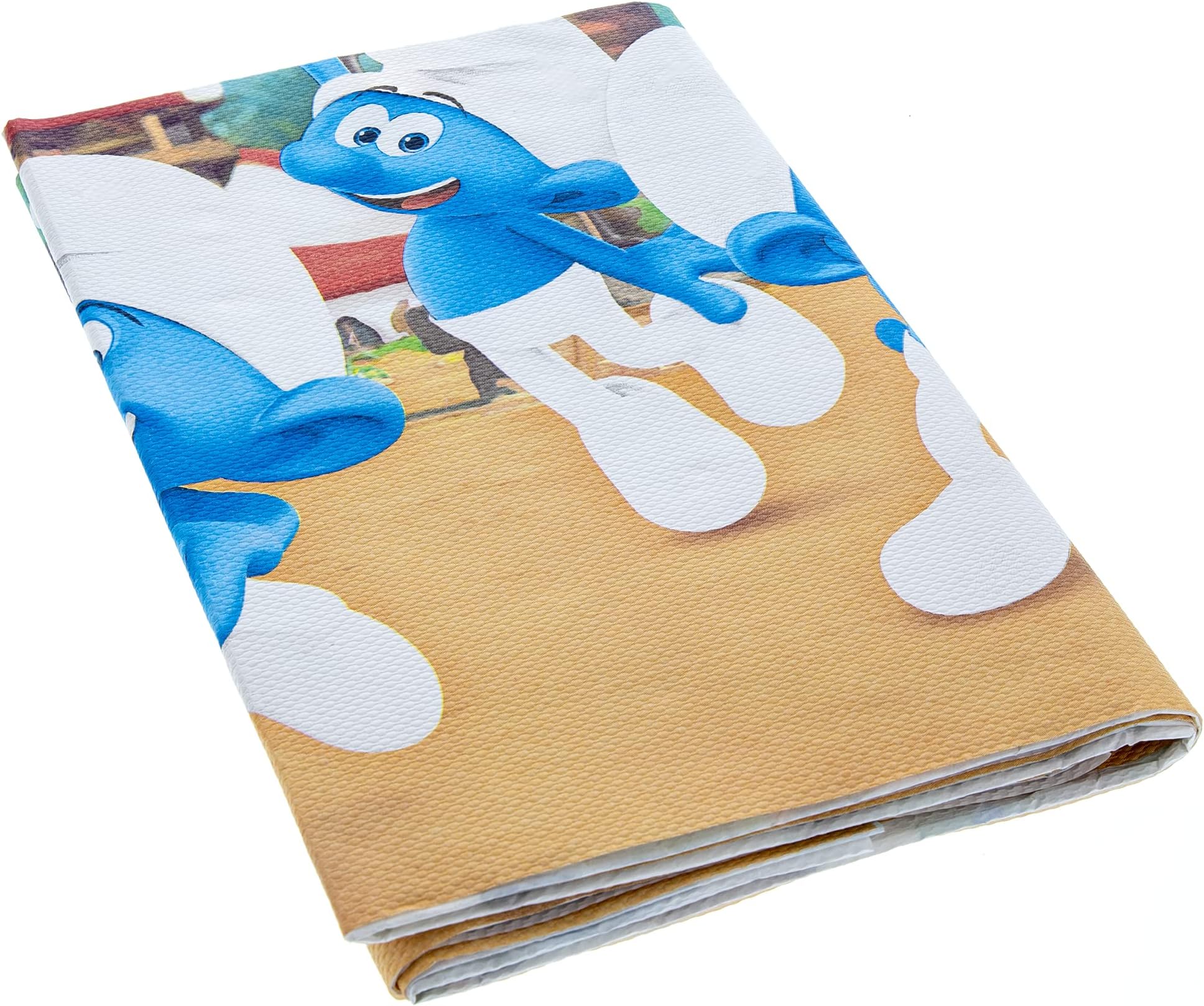 Party Factory `Smurfs' Tablecloth, 47.3x70.8 inch, Colorful, Paper Party Tablecloth for Kids Birthday or Theme Party