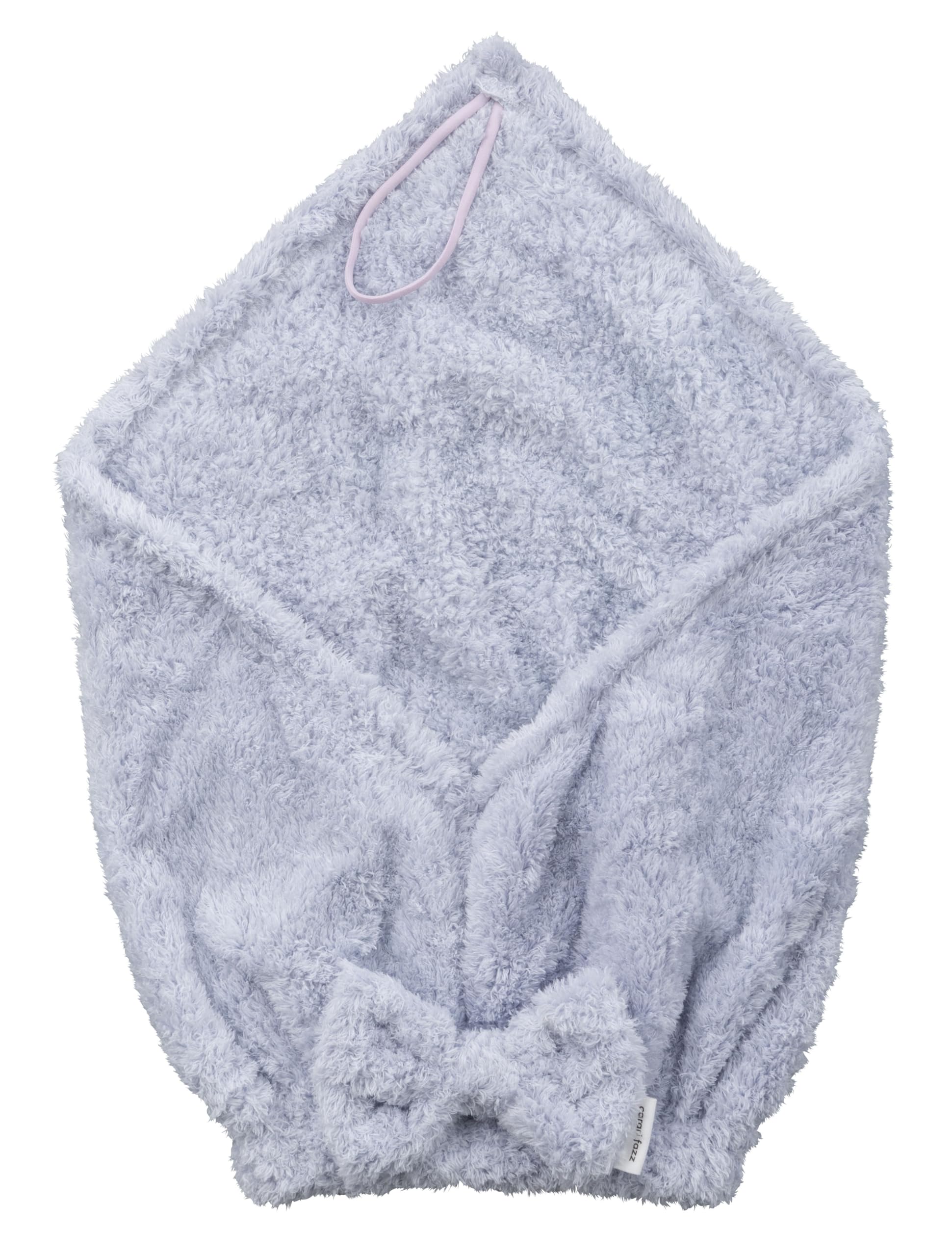 carari(カラリ) ヘアターバン 吸水速乾マイクロファイバー 綿の3倍 [color/ラベンダー 頭囲40-65cm] 洗顔 お風呂 ふわとろ肌触り カラリファズ吸水ヘアターバン シービージャパン - 2