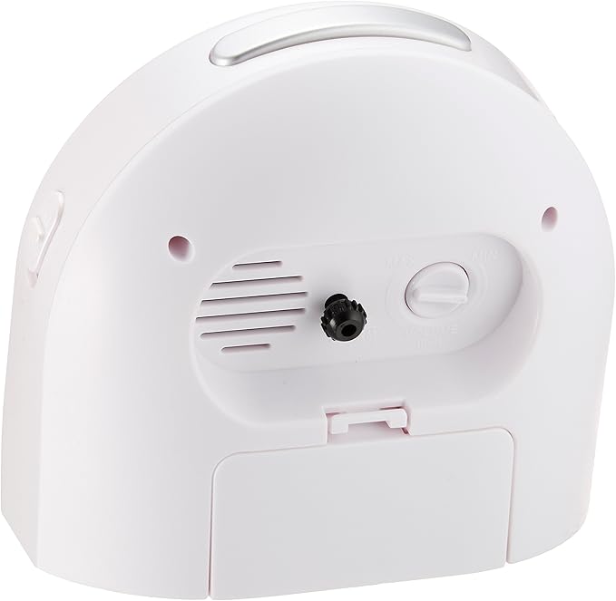 Amazon Co Jp セイコー クロック 目覚まし時計 妖怪ウォッチ ジバニャン おしゃべり アラーム アナログ 白 パール Cq139w Seiko ホーム キッチン