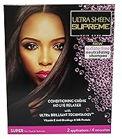 Vista 1 de Ultra Sheen Supreme - Kit relajante sin lejía
