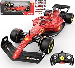 VOLTZ TOYS 1/16 Échelle RC Voiture, compatible avec Dodge Charger R/T sous licence avec le modèle de voiture à télécommande pour enfants et adultes avec sons, hottes et portes ouvertes et lumières, meilleur cadeau idéal