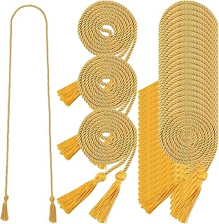 24 pcs Graduation Honor Cords 68" Grad Braided Honor Cord with Tassel Honor Rope