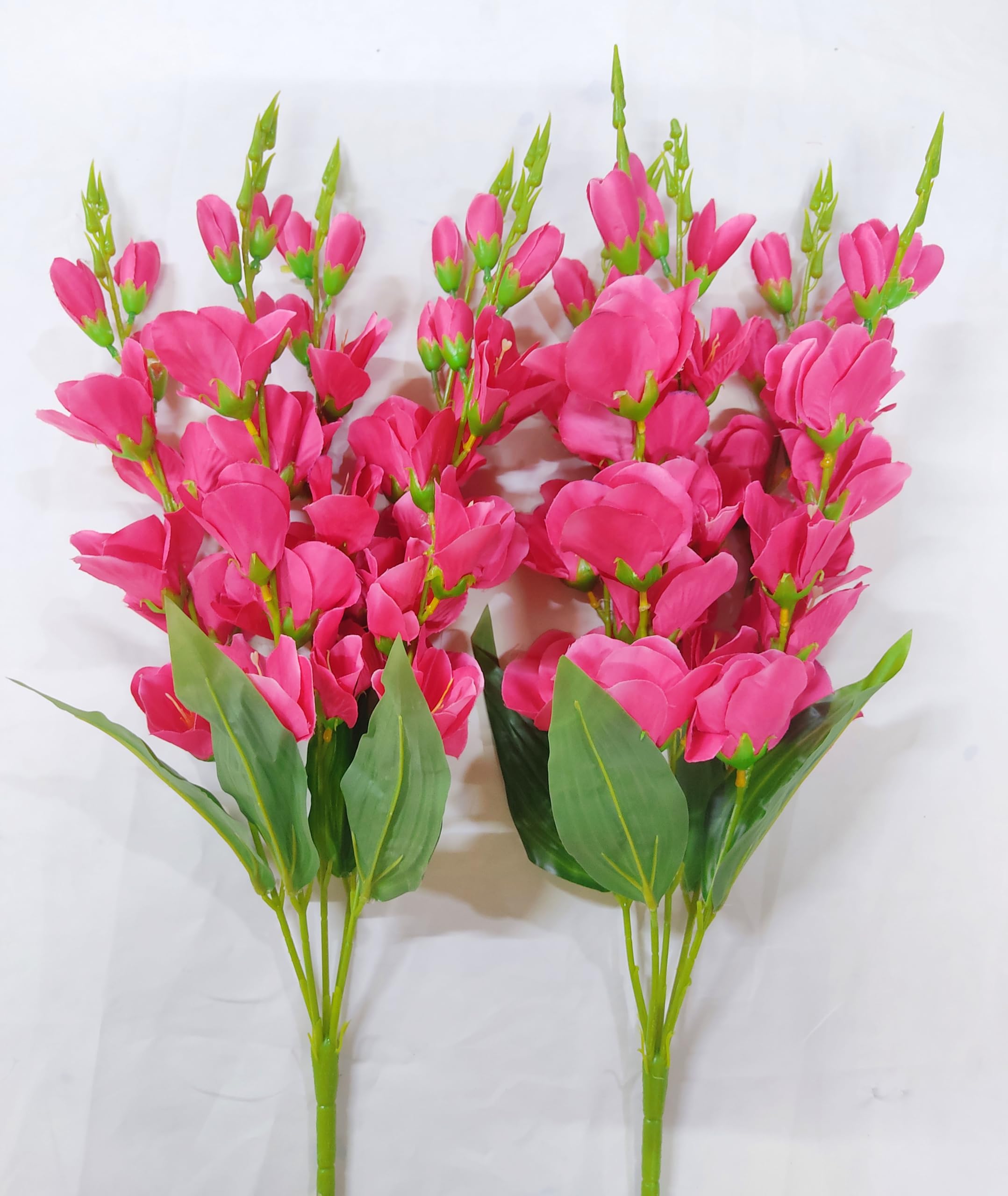 SAF Artificial Gladiolus Flower Bunch (60cm Long, Yellow) Lo -9 SAF Artificial Gladiolus Flower Bunch (60cm Long, Yellow) Lo -9