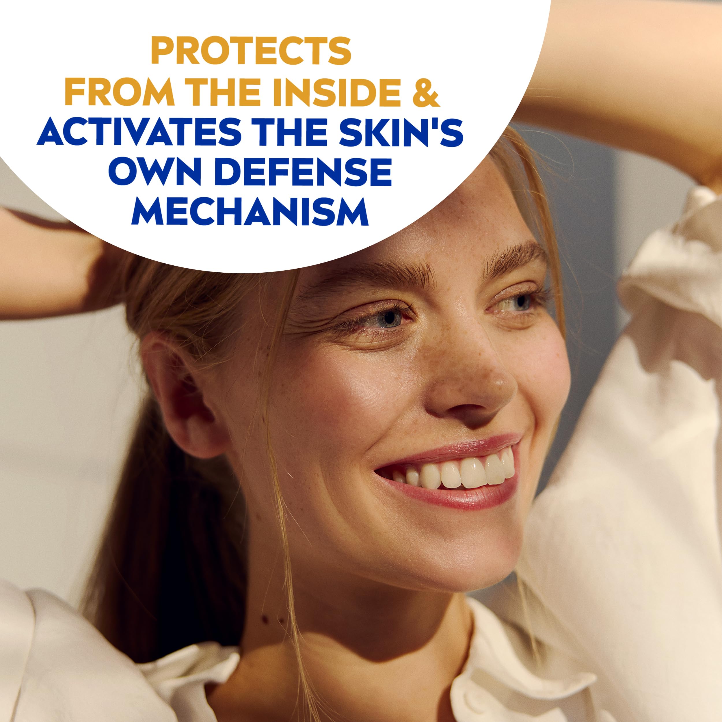 NIVEA SUN Triple Protect Light Sun Fluid SPF50+ (40ml), Face Sun Cream SPF50 with Hyaluron, Protects Against UV - Image 4