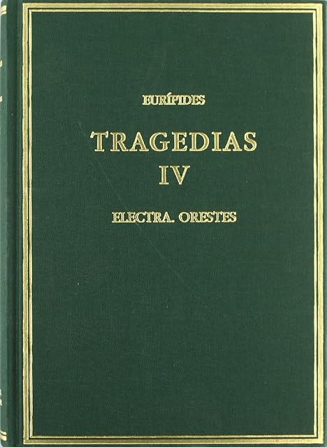 Portada de Tragedias IV: Electra Orestes