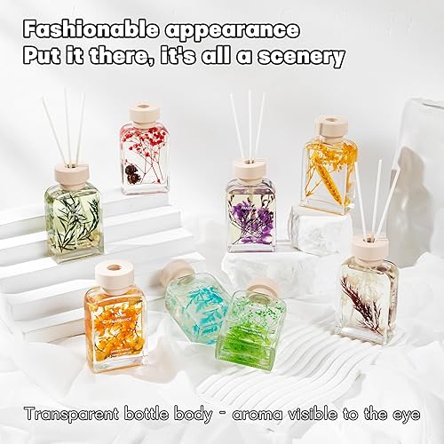 Miniatura 5 de Enchanting Dexiang - Juego de difusor de varillas para nuevos propietarios de viviendas, anima la decoración de tu baño con fragancia, 3.35 onzas