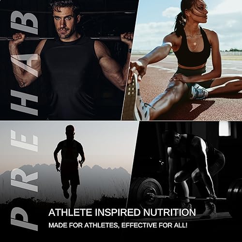 Miniatura 4 de Glucosamina condroitina MSM  Suplemento de apoyo articular premium  Extra Strength 4700mg Max Joint Support  Hombres y mujeres  Apoya la salud de