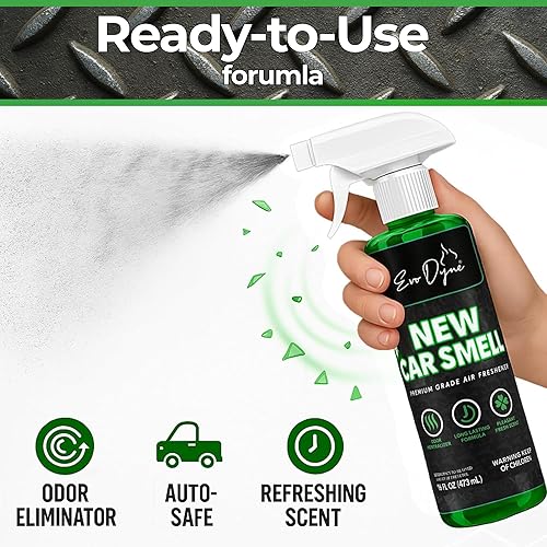 Vista 5 de Aerosol de olor para automóvil (16 onzas), fabricado en Estados Unidos, ambientadores de aire de larga duración que eliminan el olor, ambientadores
