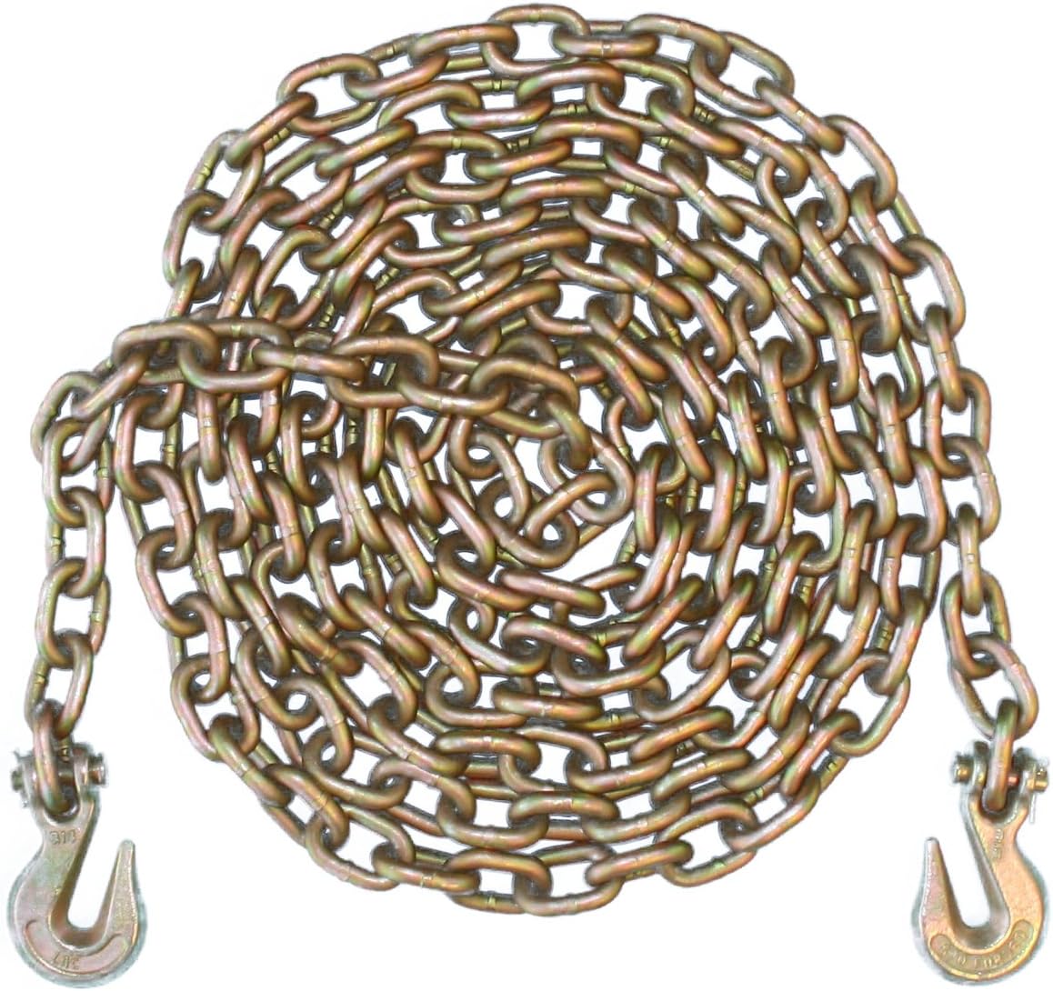 Advantage Rigging - 1/2" - Grade 70 Binder Chain - Grab Hooks - 10' Length