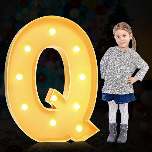 Marco de globos de mosaico gigante de 3 pies de marquesina iluminada, con números, kit de bricolaje, decoración alfanumérica de fiesta de