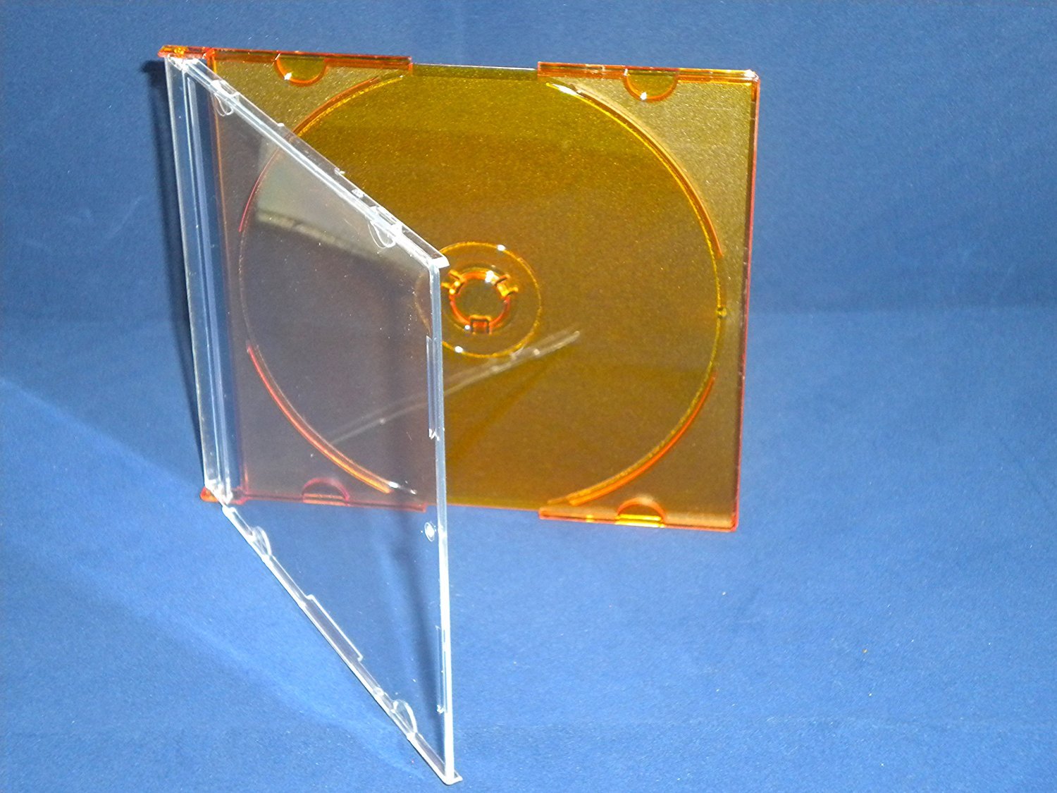 Dragon Trading® - Custodia sottile per CD/DVD, colori assortiti, confezione da 50