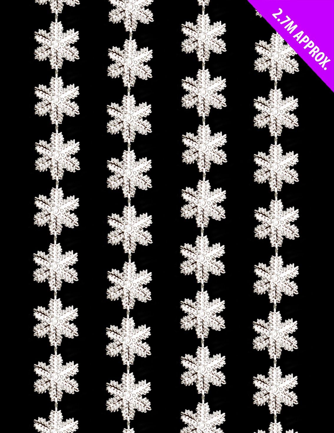 Christmas Snowflake Tree Garland