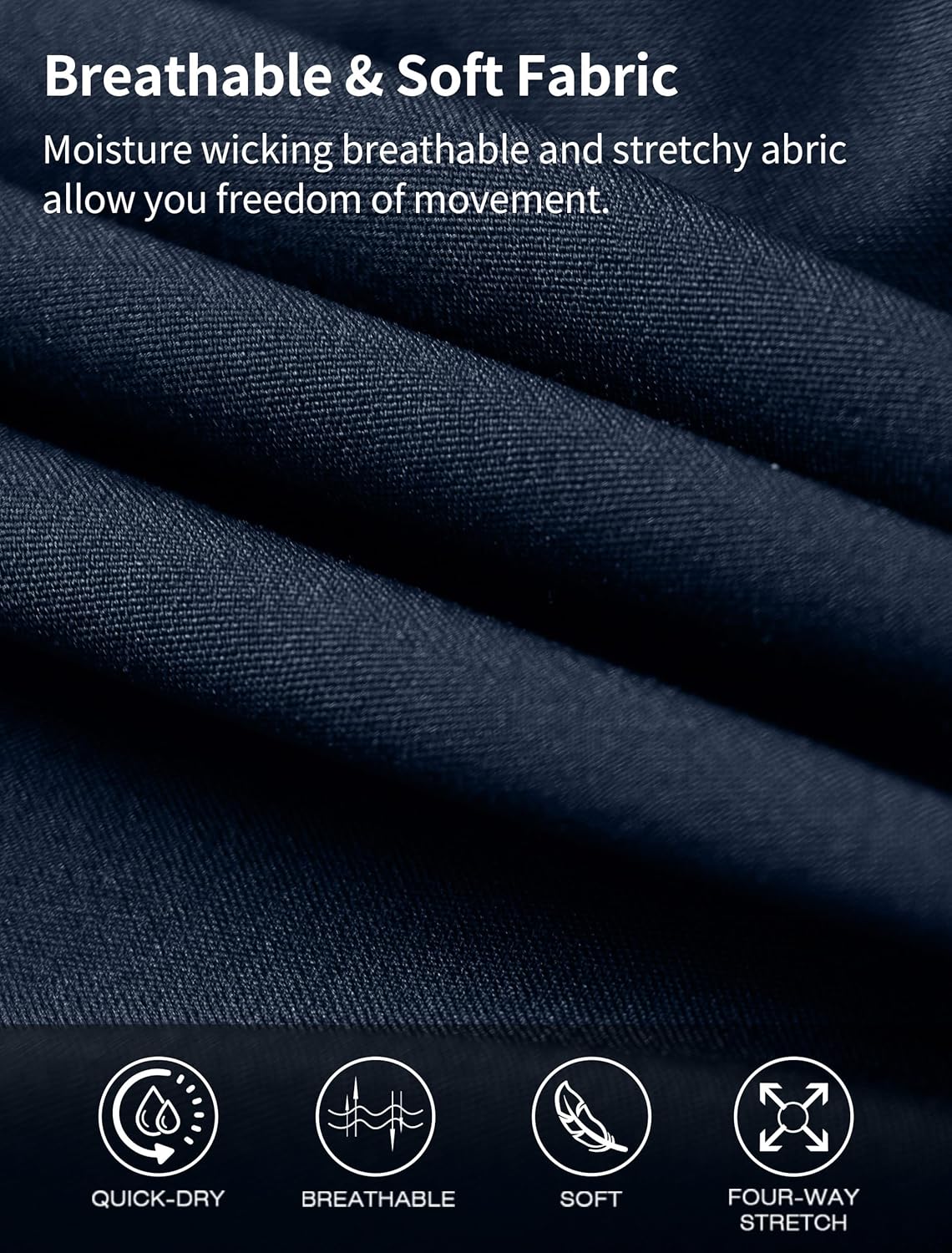 Ksmien Women's Running Shorts Quick Dry Lightweight Athletic Workout Shorts with Liner Phone Pockets - Image 5