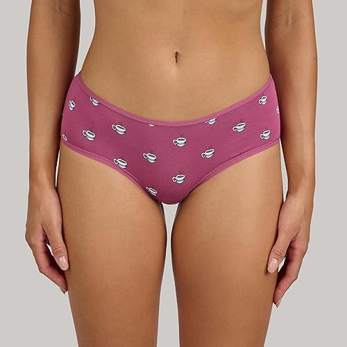 Miniatura 5 de MeUndies Hipster de algodón elástico para mujer - Bragas cómodas - Tela exclusiva de Tienda