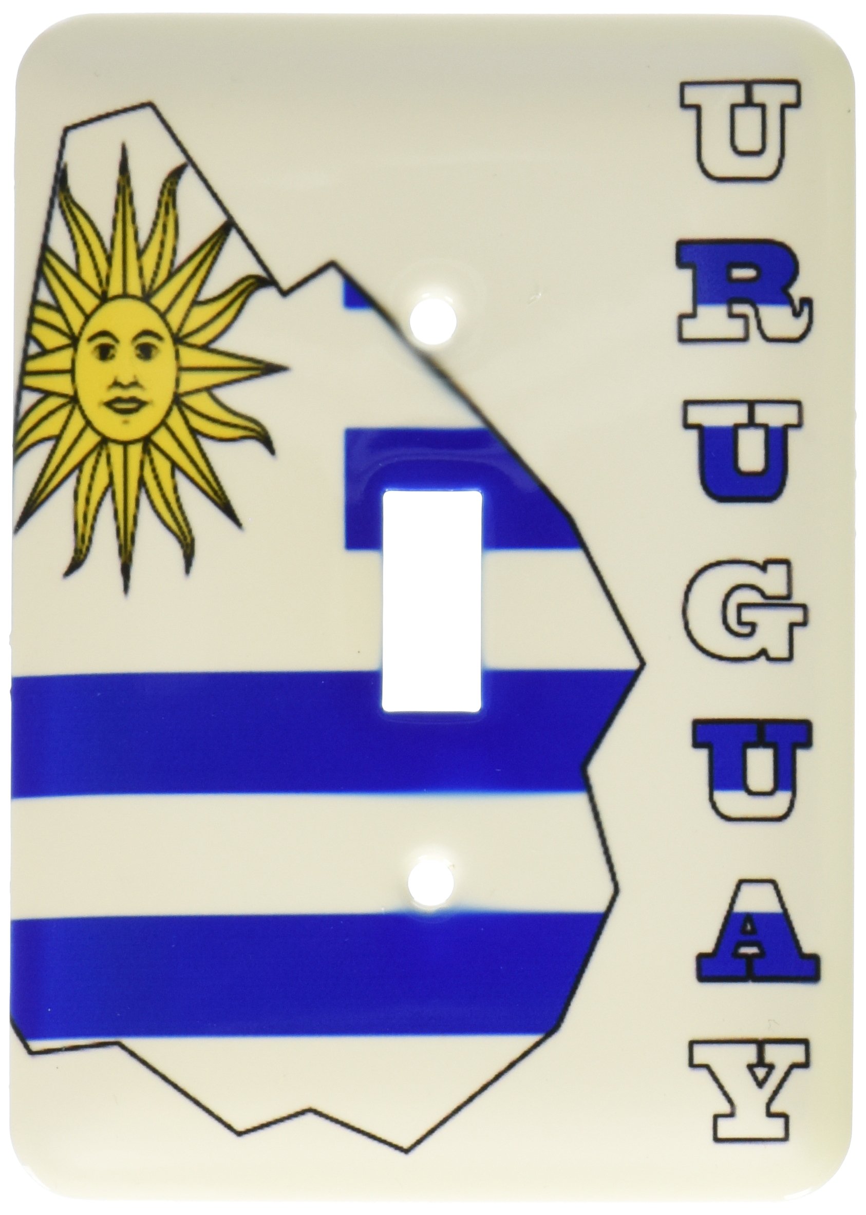 Interrupteur Uruguay LSP_58712_1 3dRose pour plaque de commutation simple