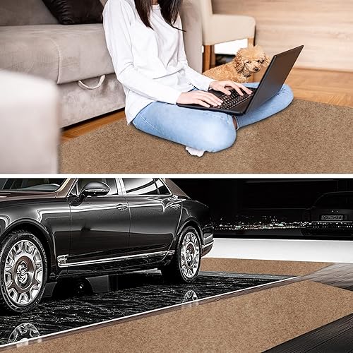 Miniatura 6 de Alfombras de pasillo de 2 x 6 pies con respaldo de goma, alfombras de pasillo para interiores y exteriores, arena, se puede utilizar como pasillo