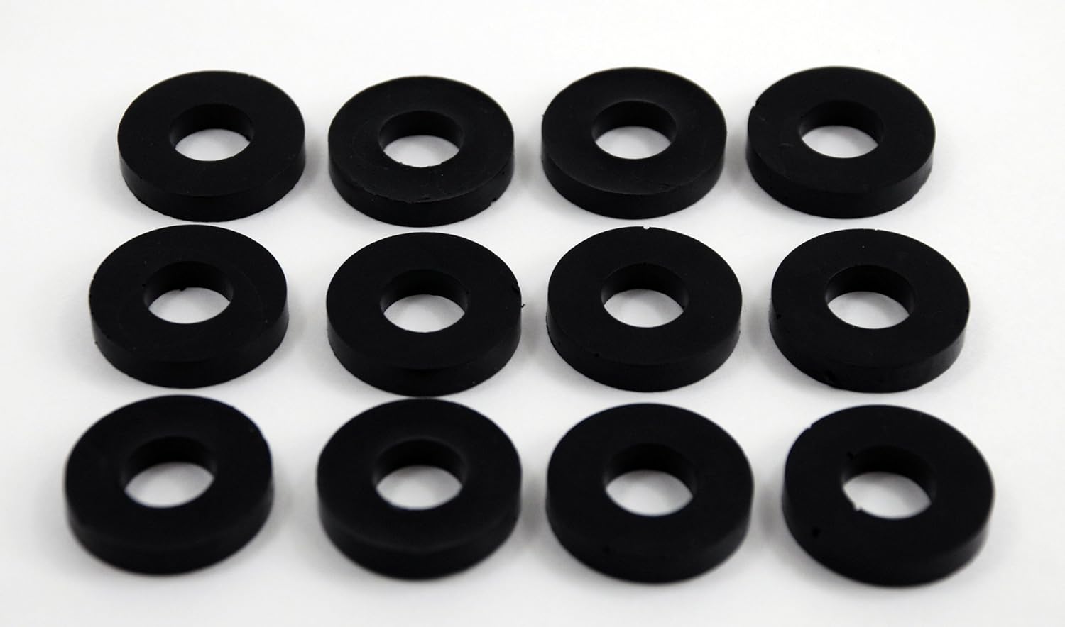Isolate It: Sorbothane Vibration Isolation Washer 70 Duro (.45" ID - 1" OD - .19" Deep) - 12 Pack