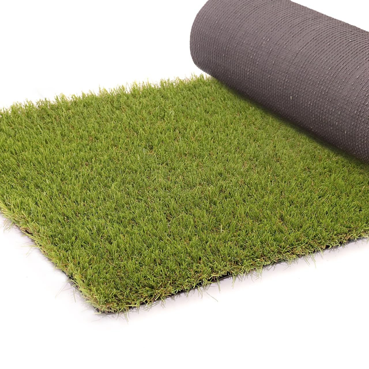 Cesped artificial terraza exterior Maldivas - rollo cesped artificial 2X2.5m 33mm con alta densidad - fácil instalación - piscina, jardin, balcon, buen drenaje