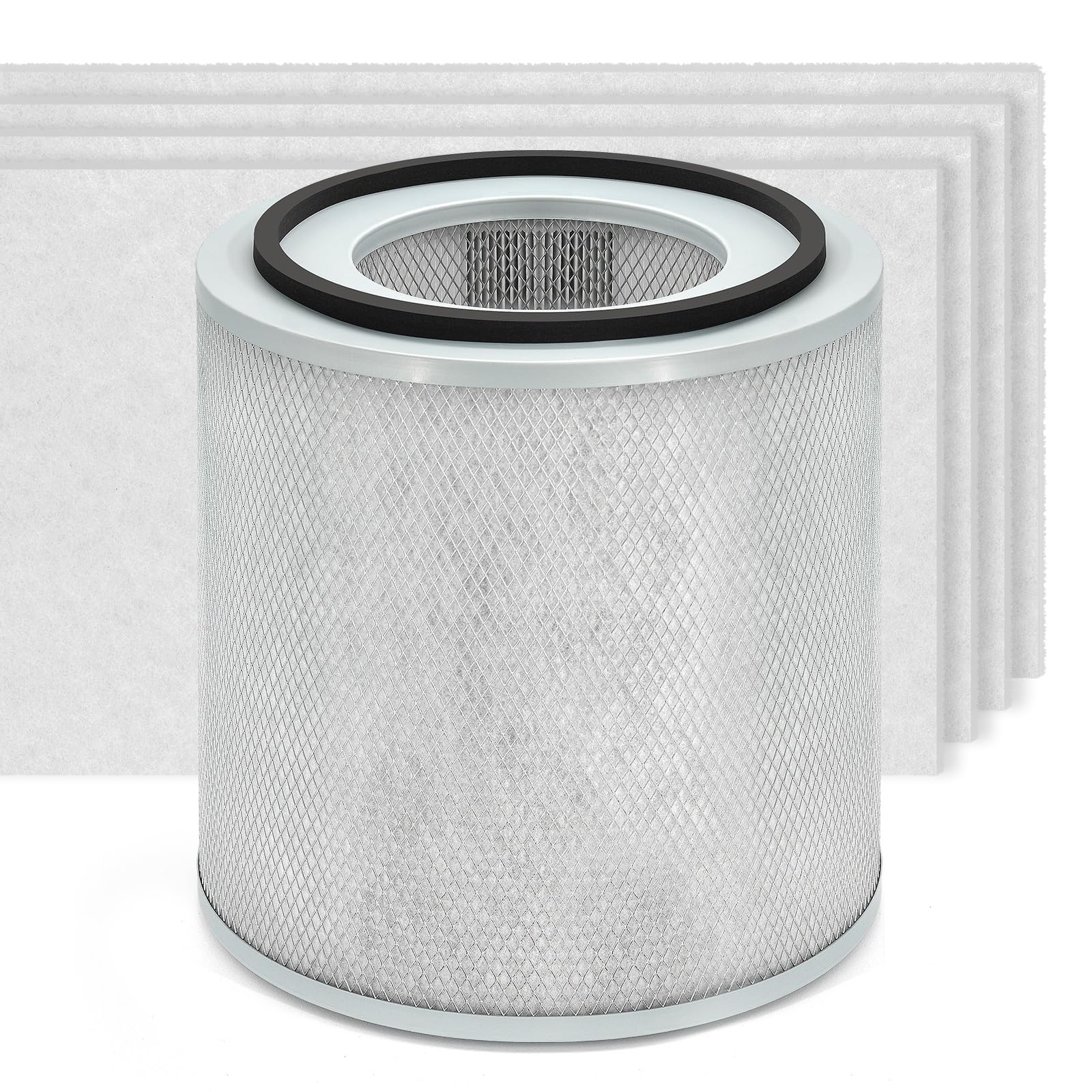 HSIAMENHM400 Replacement Filter Compatible with Austin Air Healthmate FR400 Air Purifier Filter and Austin Air Models HM400, HM402, HM405, HM410, HM450 with 4x Pre-Filter