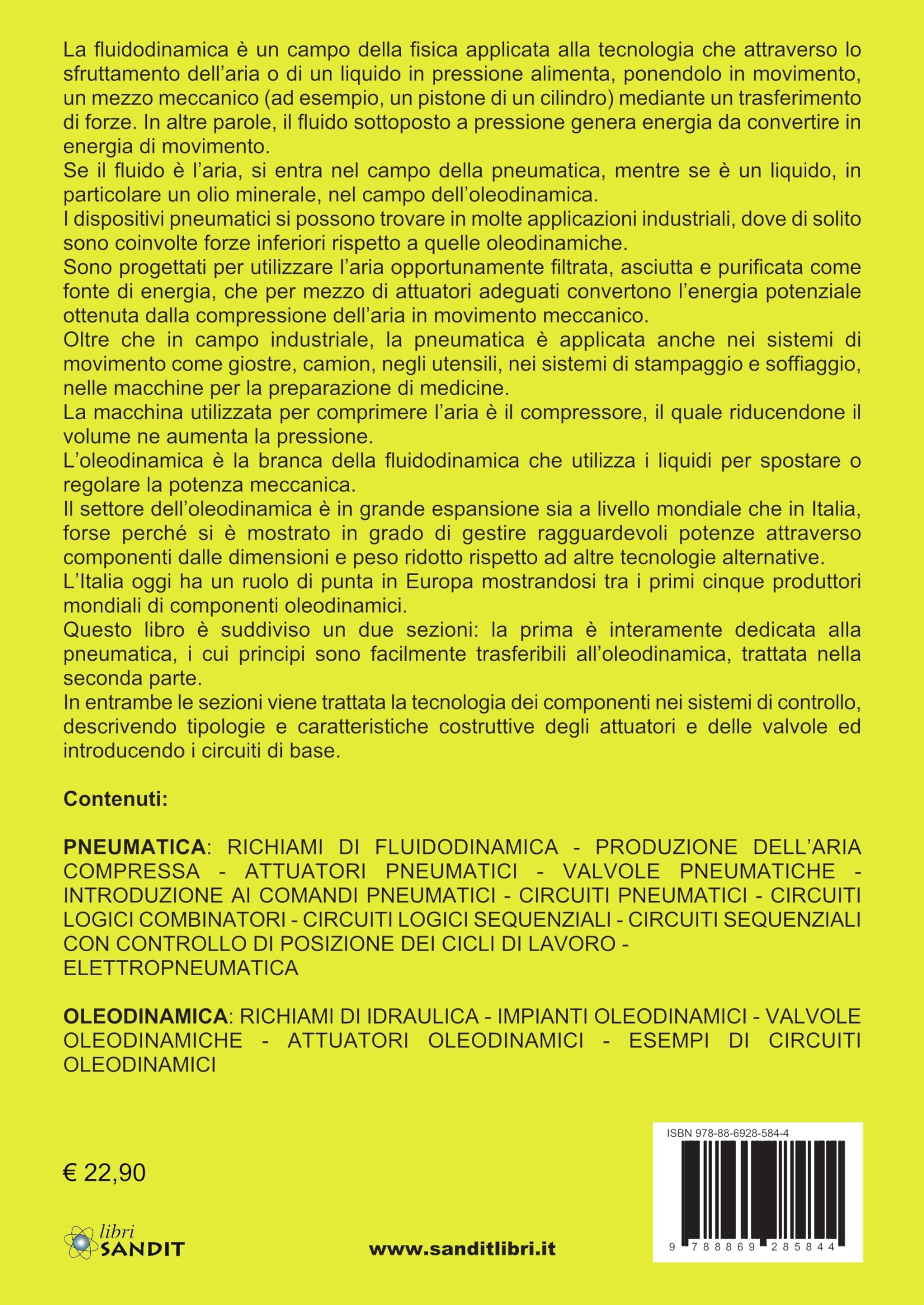 Fondamenti di pneumatica e oleodinamica. Per gli Ist. tecnici e professionali