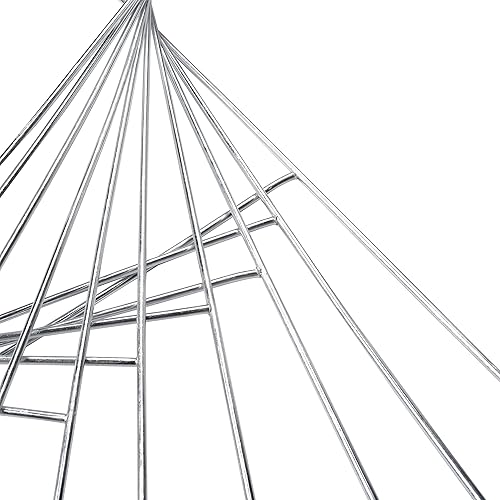 Miniatura 4 de TN Supplies Juego de estacas de 30 x 10 pulgadas, estacas de patio para letreros - Estacas de H para letreros de patio, estacas de metal para